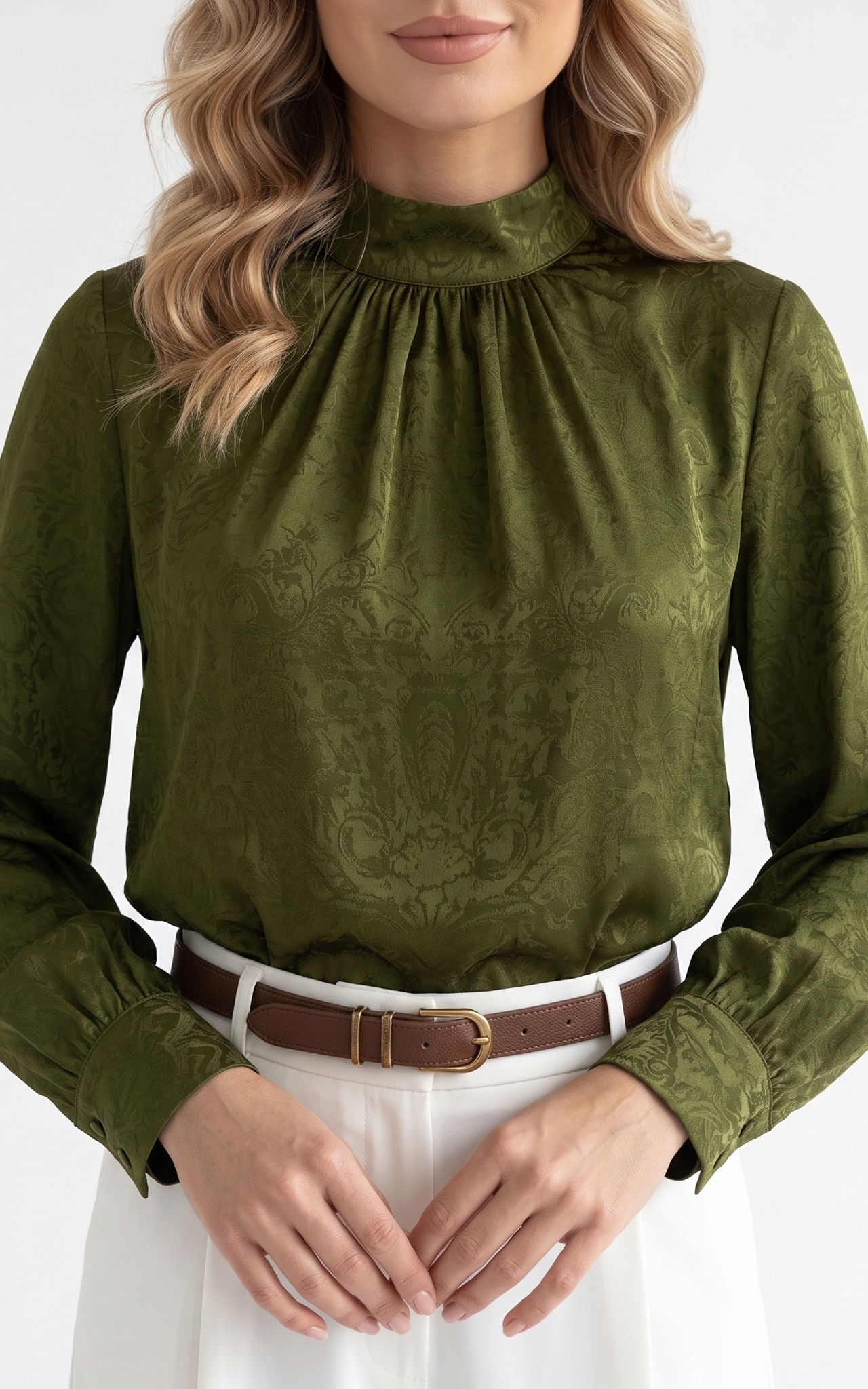 Bluza de toamnă Isadora fistic [3]