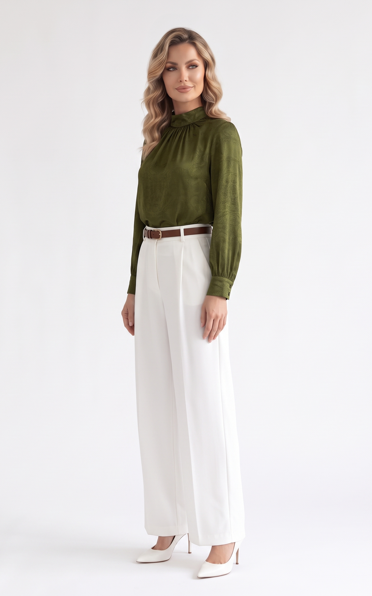 Bluza de toamnă Isadora fistic [4]