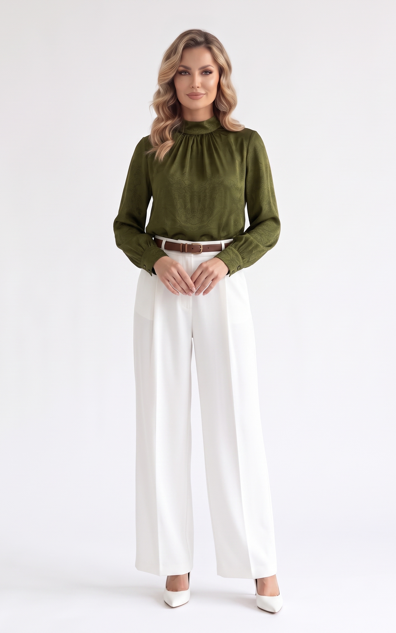 Bluza de toamnă Isadora fistic [5]