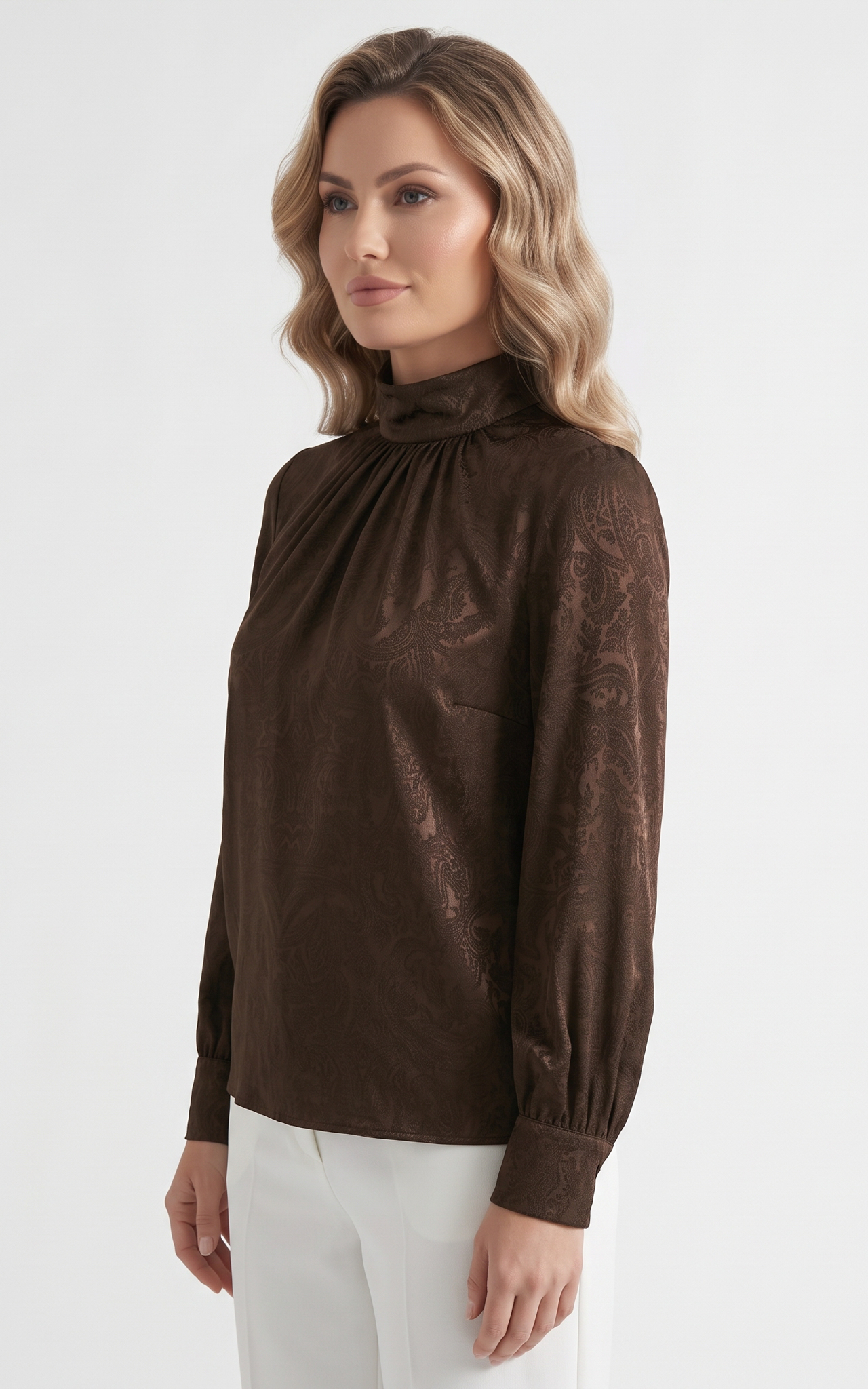 Bluza de toamnă Isadora maro [5]