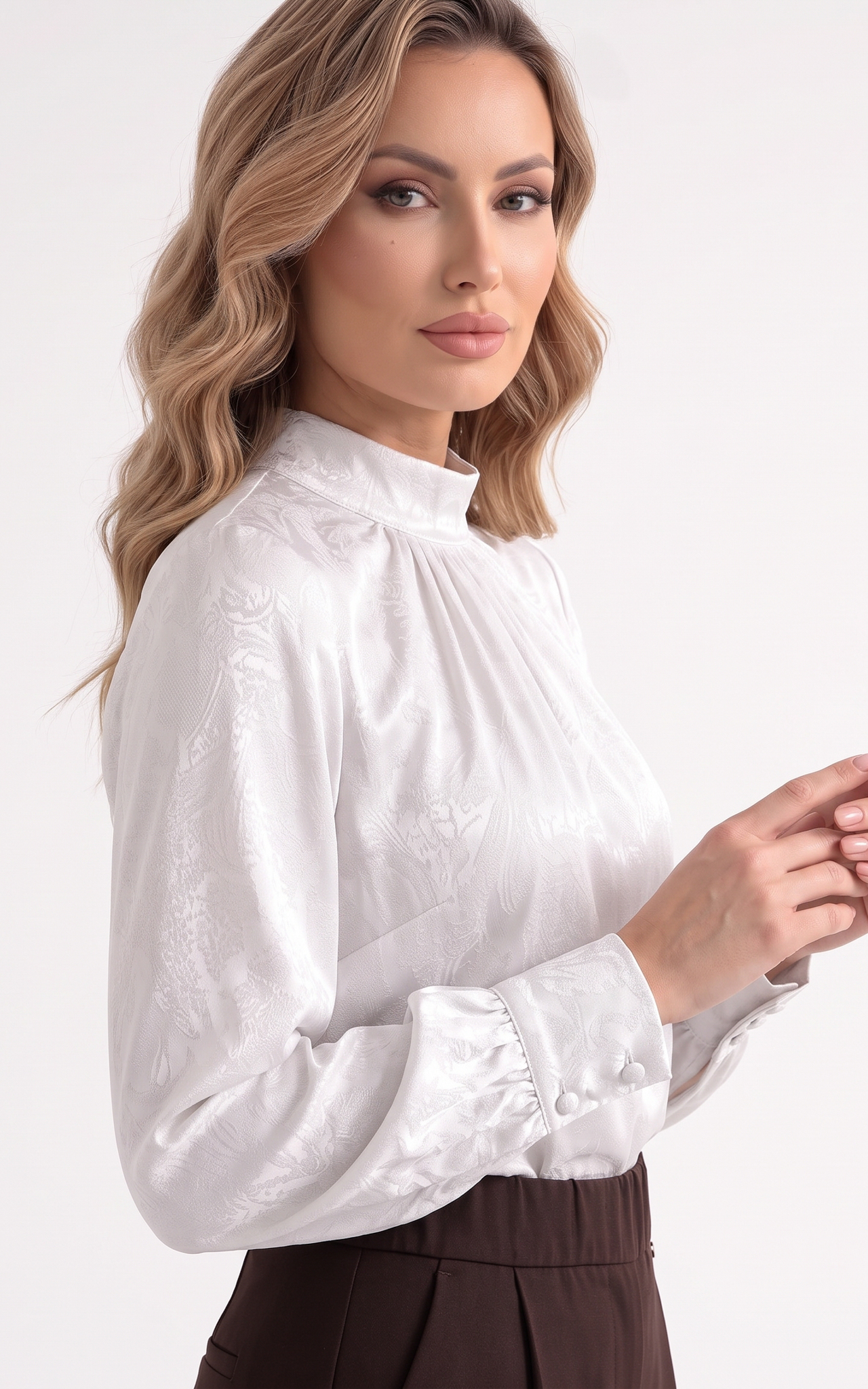 Bluza de toamnă Isadora alba [4]