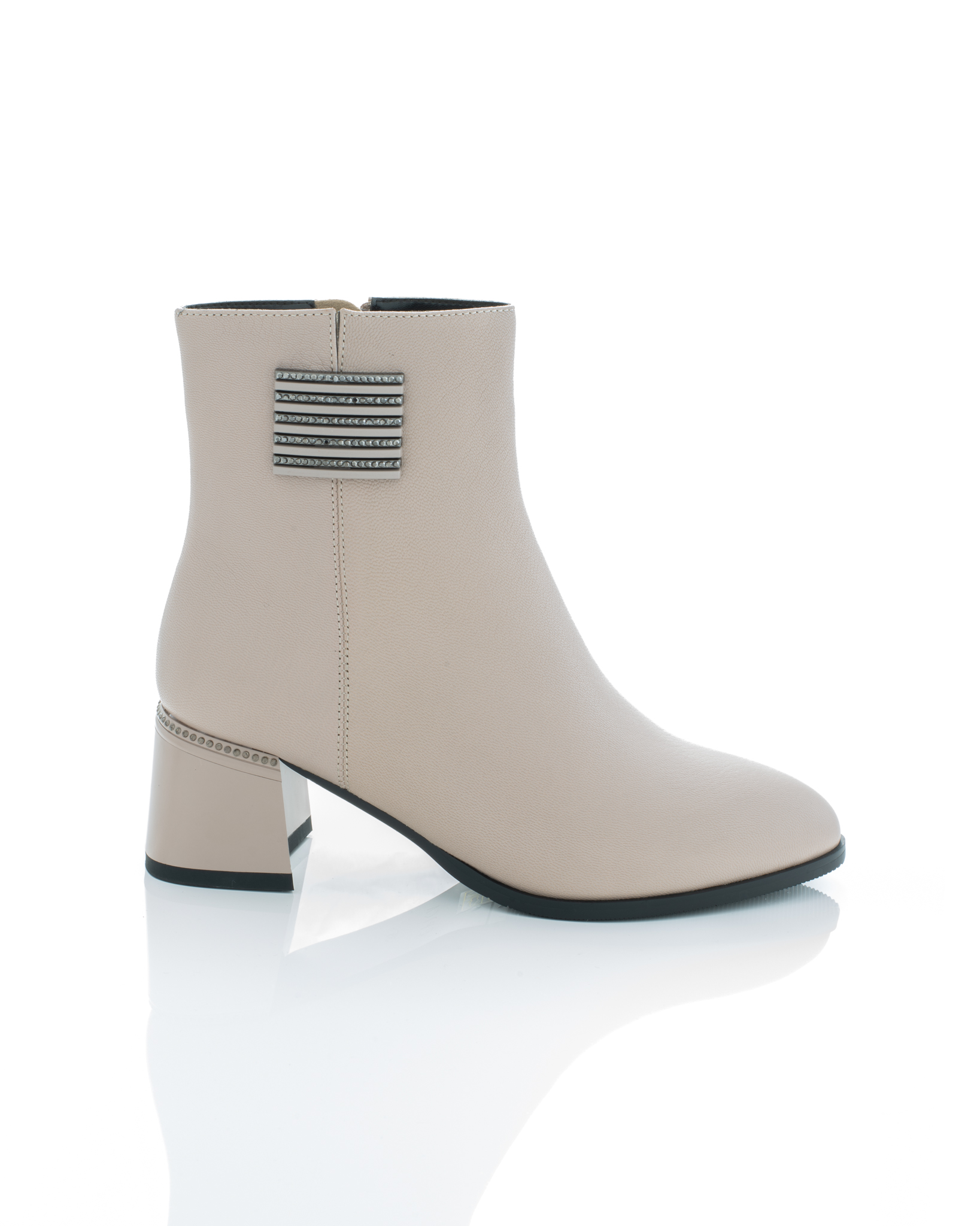 Gheata de piele Epica de piele - 3760 - 5 cm bej [2]