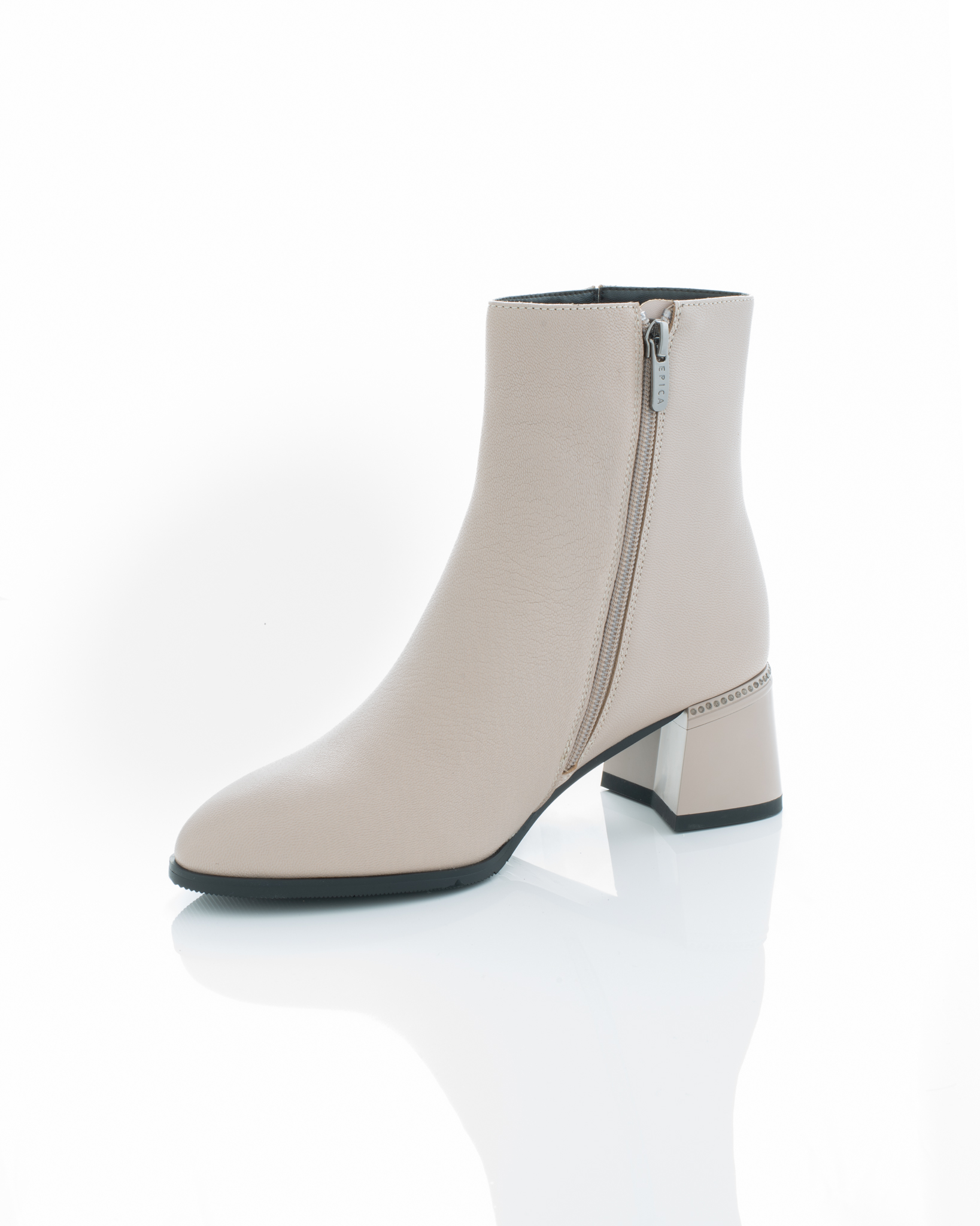Gheata de piele Epica de piele - 3760 - 5 cm bej [3]