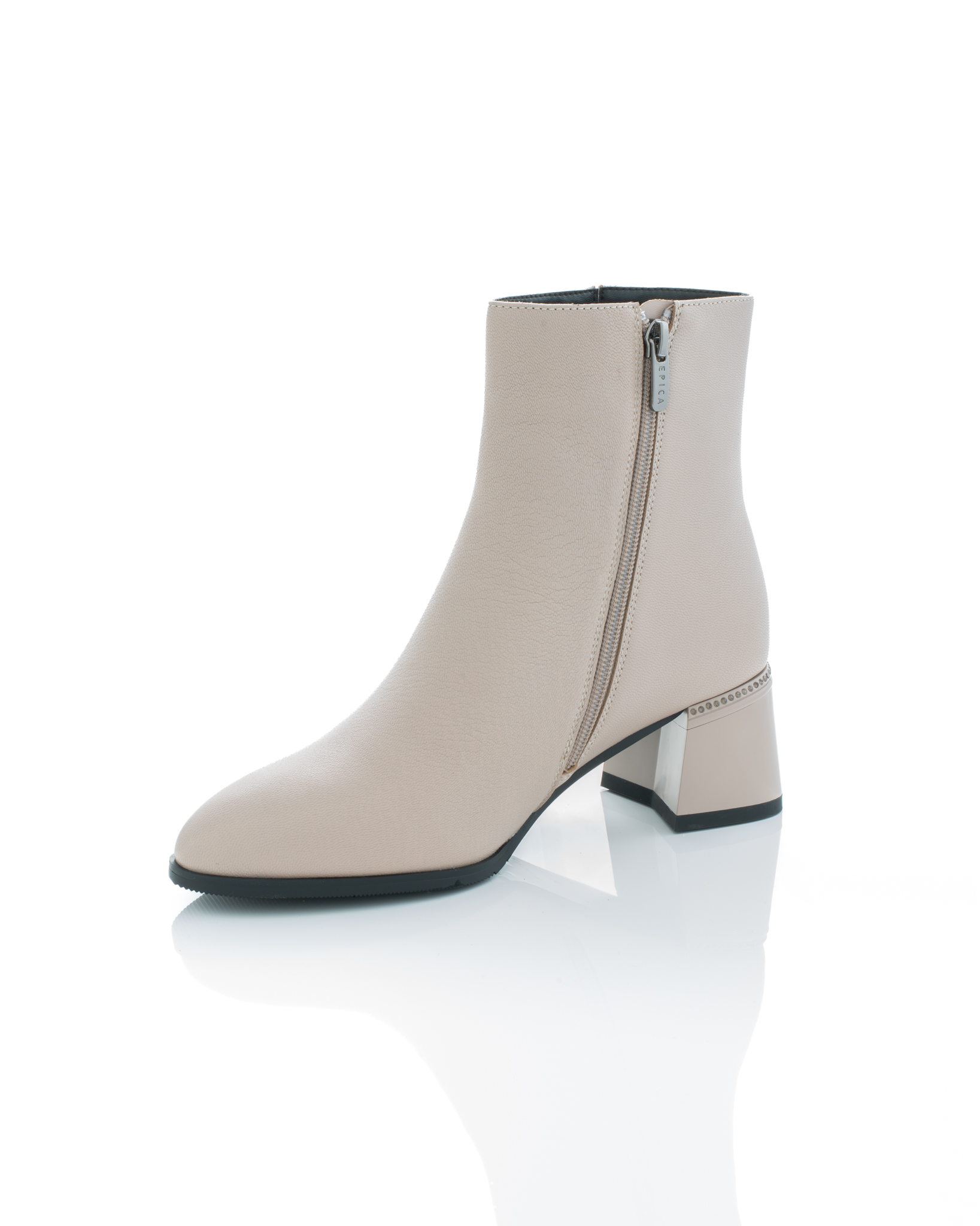 Gheata de piele Epica de piele - 3760 - 5 cm bej [3]