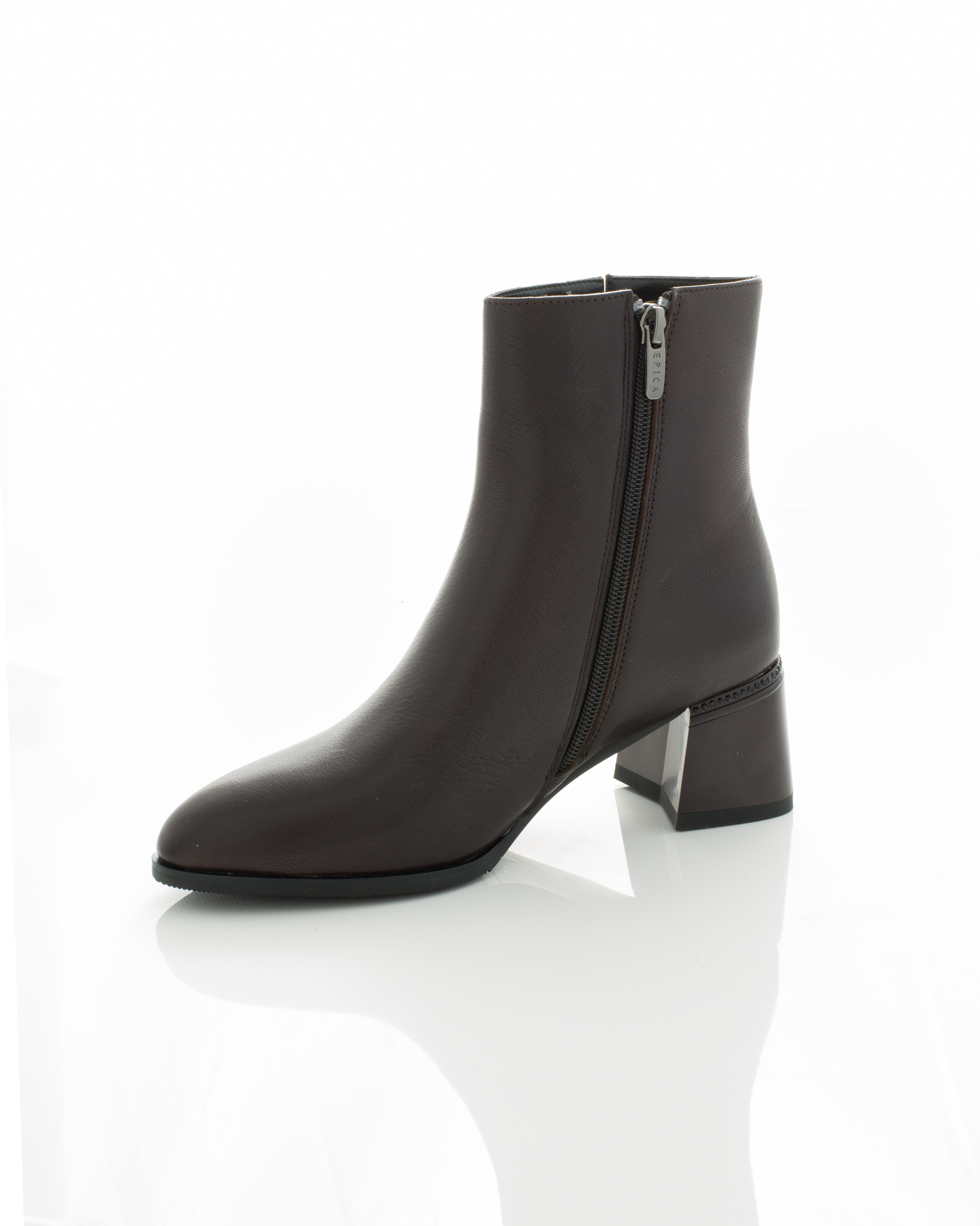 Gheata de piele Epica de piele - 3760 - 5 cm maro [3]