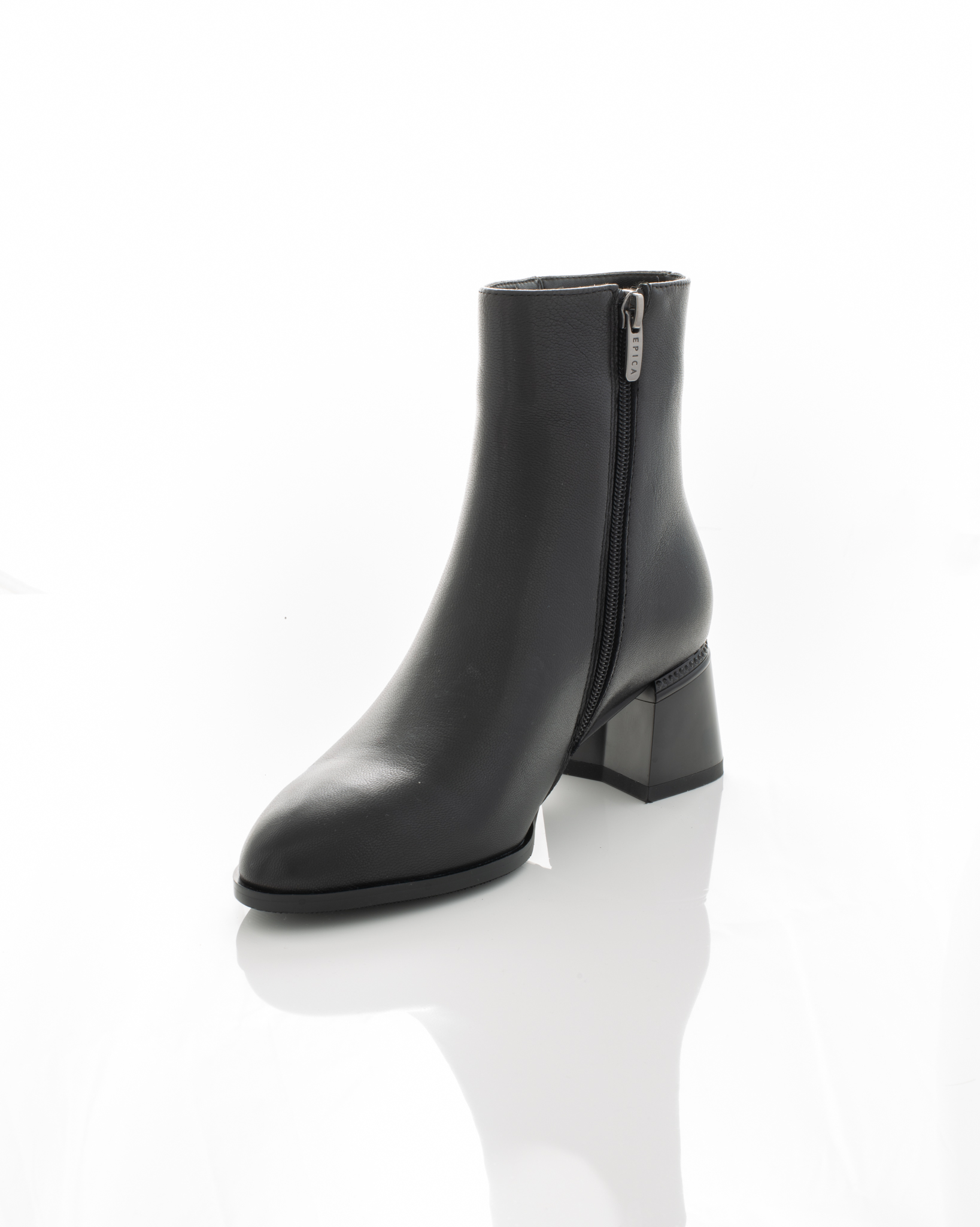 Gheata de piele Epica de piele - 3760 - 5 cm neagra [4]