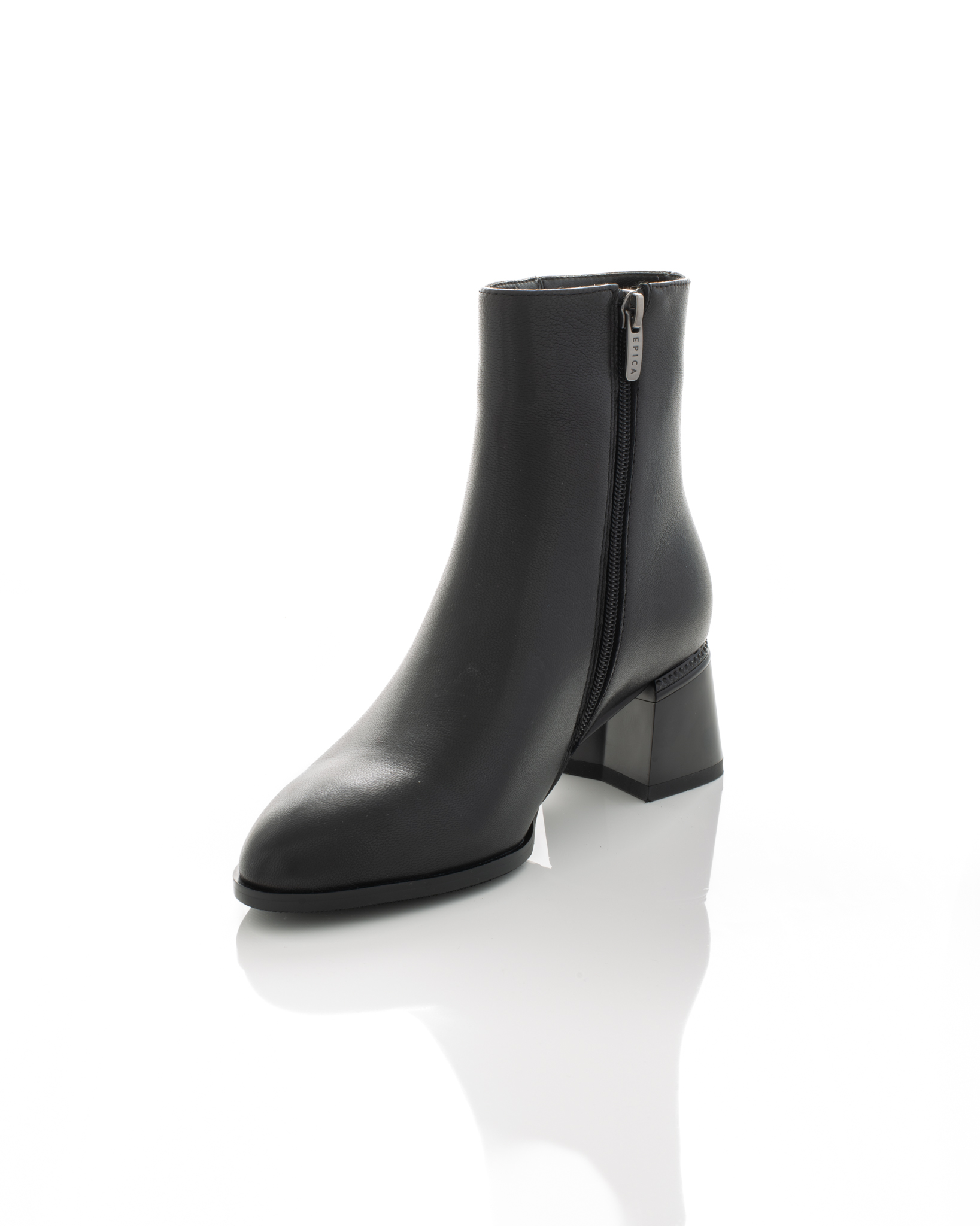 Gheata de piele Epica de piele - 3760 - 5 cm neagra [4]
