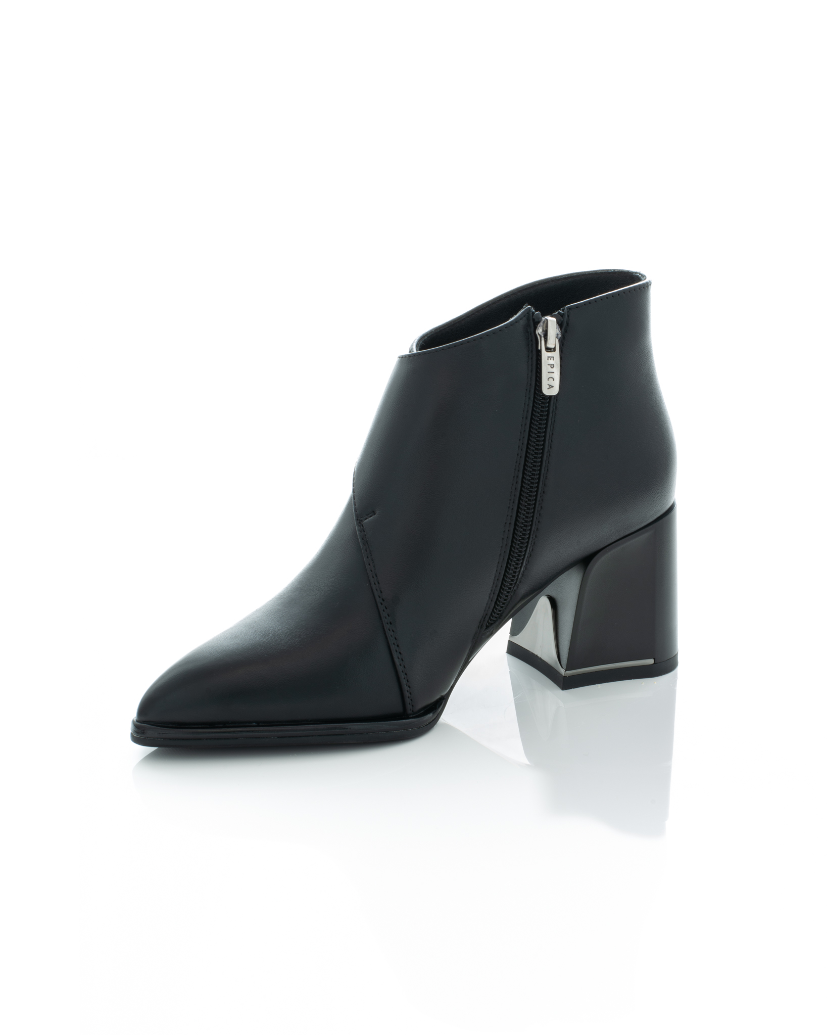Gheata de piele Epica de piele - 3763 - 7 cm neagra [5]
