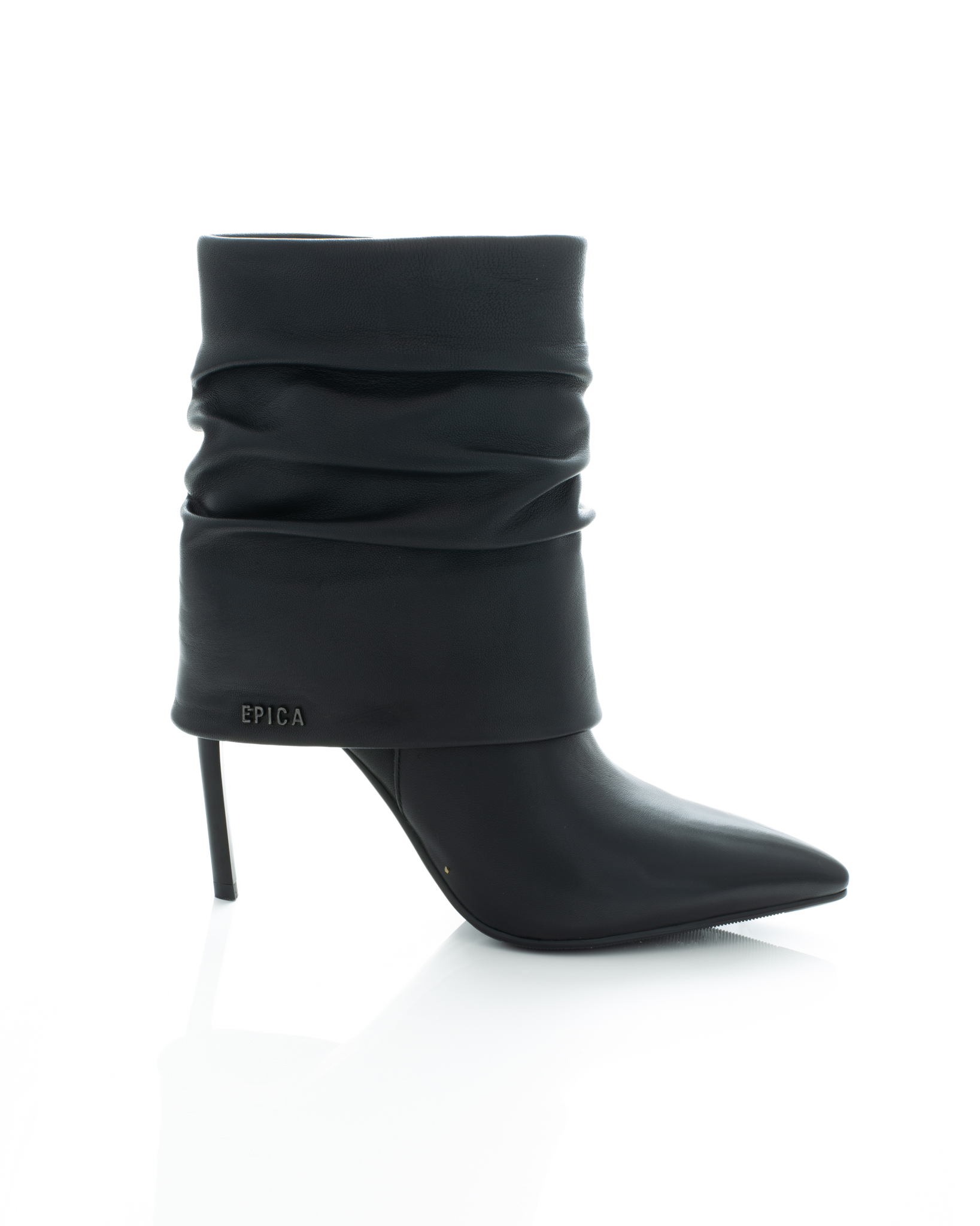 Gheata de piele Epica de piele - 3764 - 9 cm neagra [2]