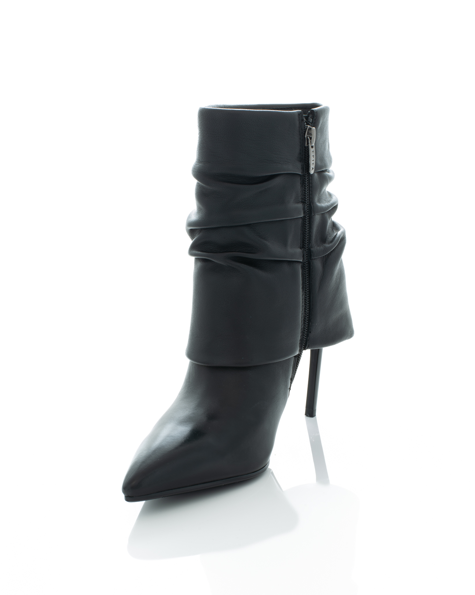 Gheata de piele Epica de piele - 3764 - 9 cm neagra [3]