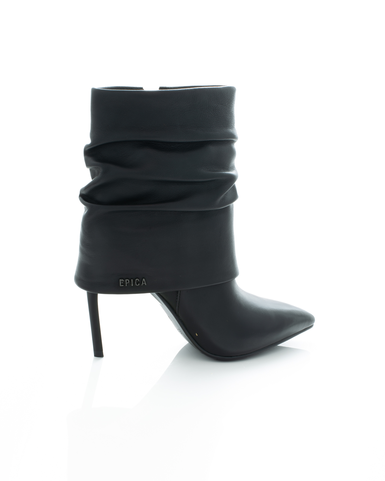 Gheata de piele Epica de piele - 3764 - 9 cm neagra [8]