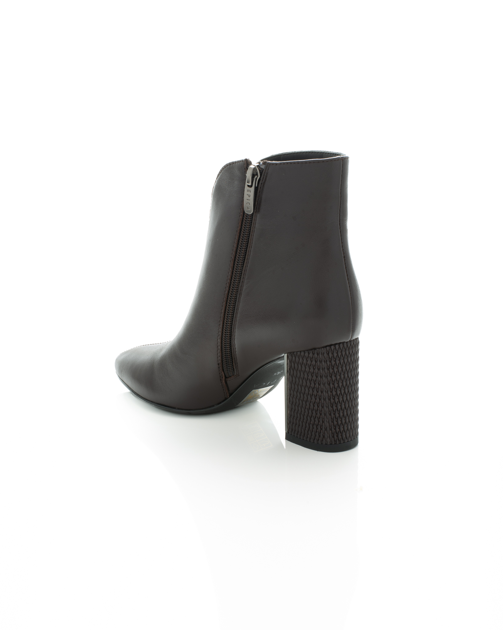 Gheata de piele Epica de piele - 3766 - 7 cm maro [6]