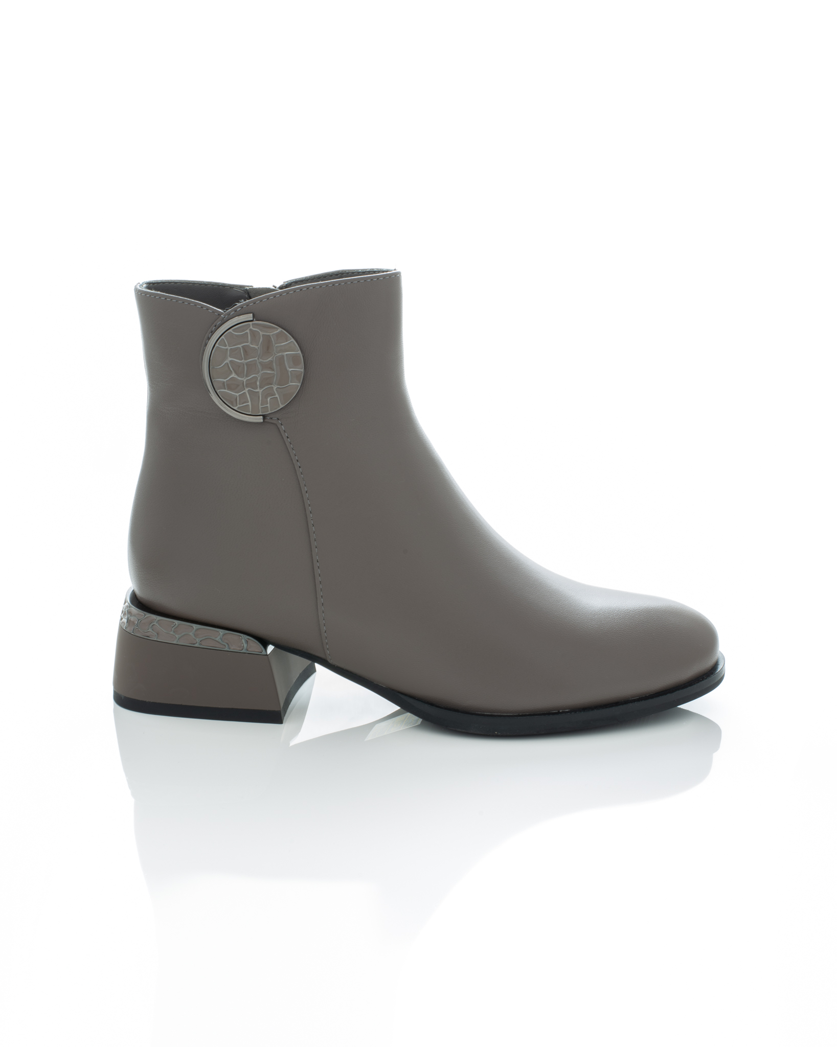 Gheata de piele Epica de piele - 3767 - 4 cm gri [2]