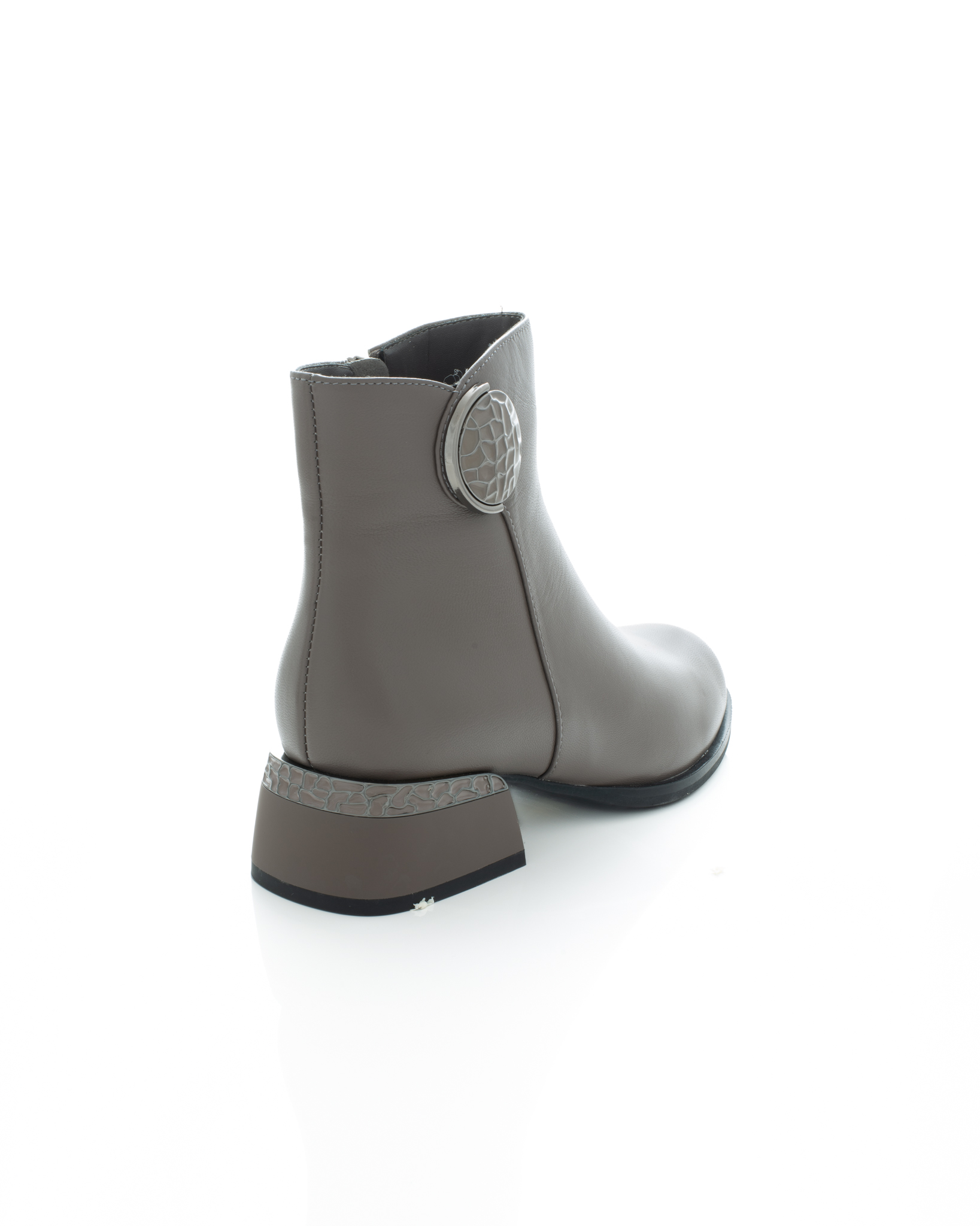 Gheata de piele Epica de piele - 3767 - 4 cm gri [7]