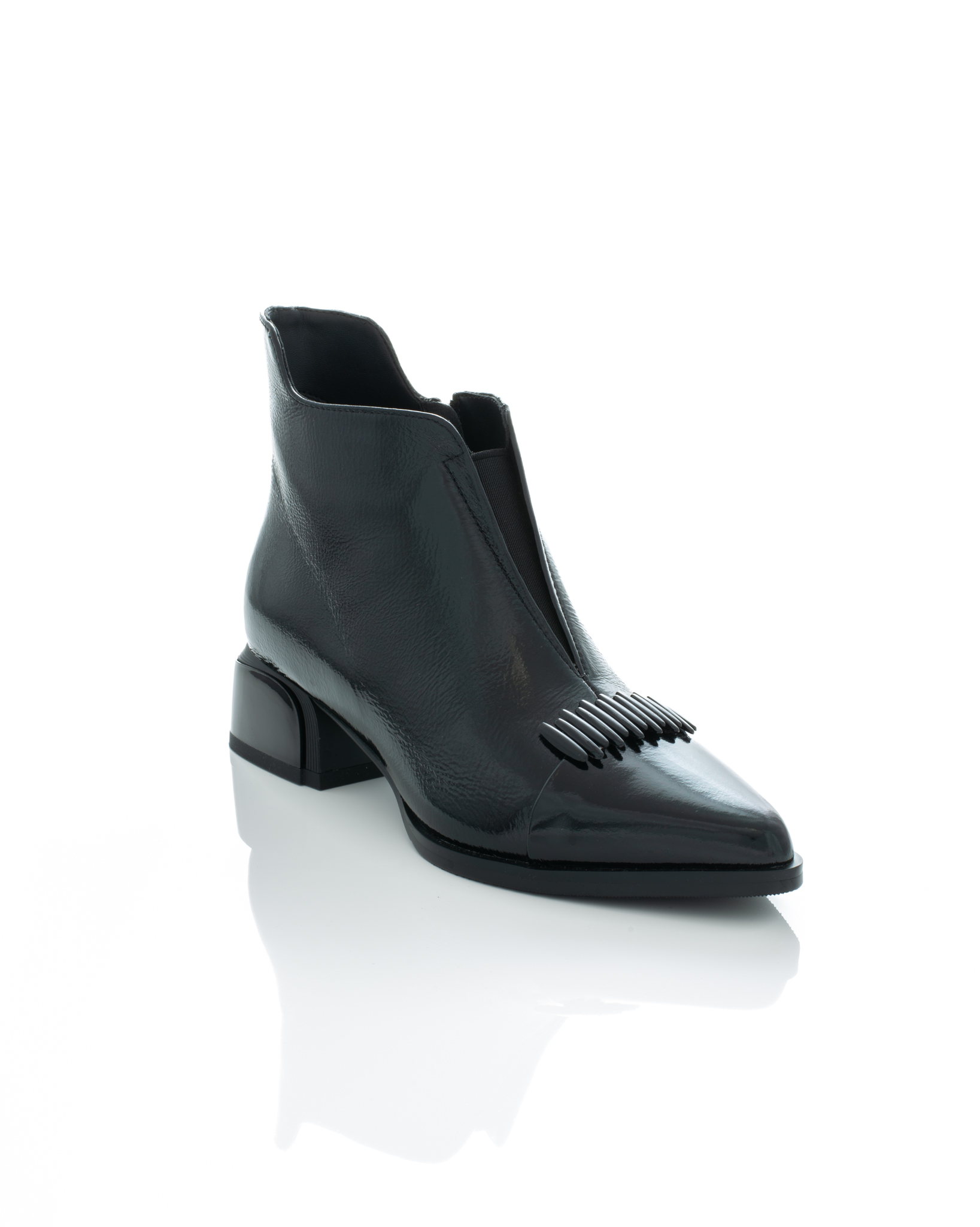 Gheata de piele Epica de piele - 3768 - 4 cm neagra [3]