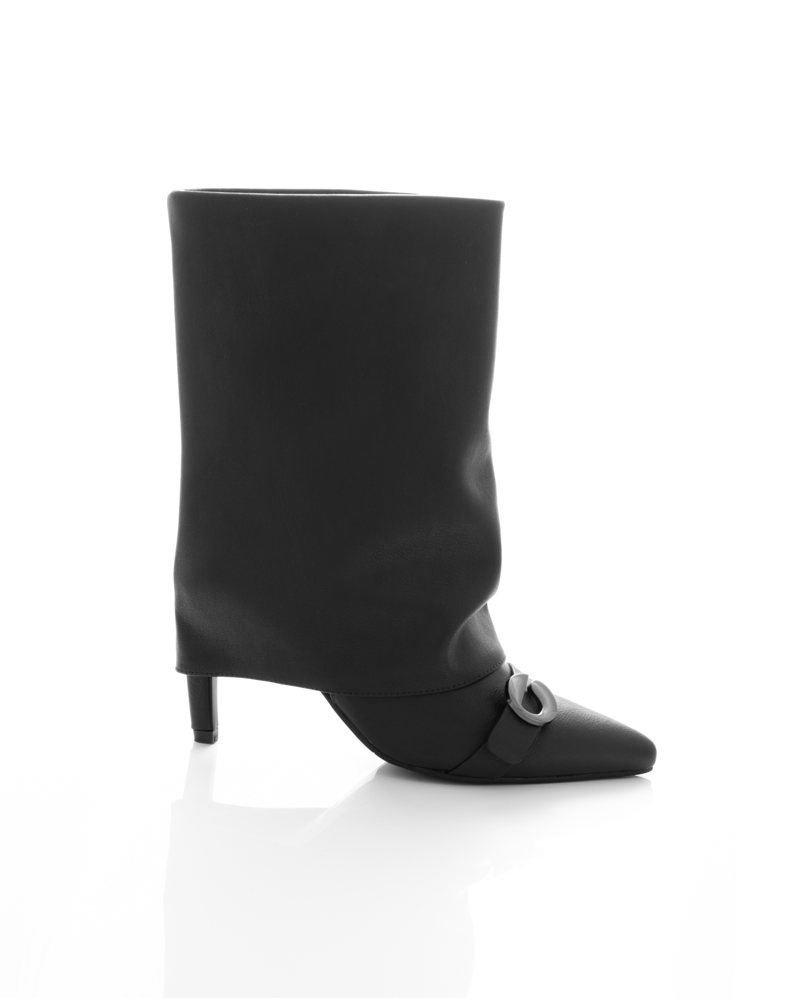 Gheata de piele Epica de piele - 3770 - 8 cm neagra [2]