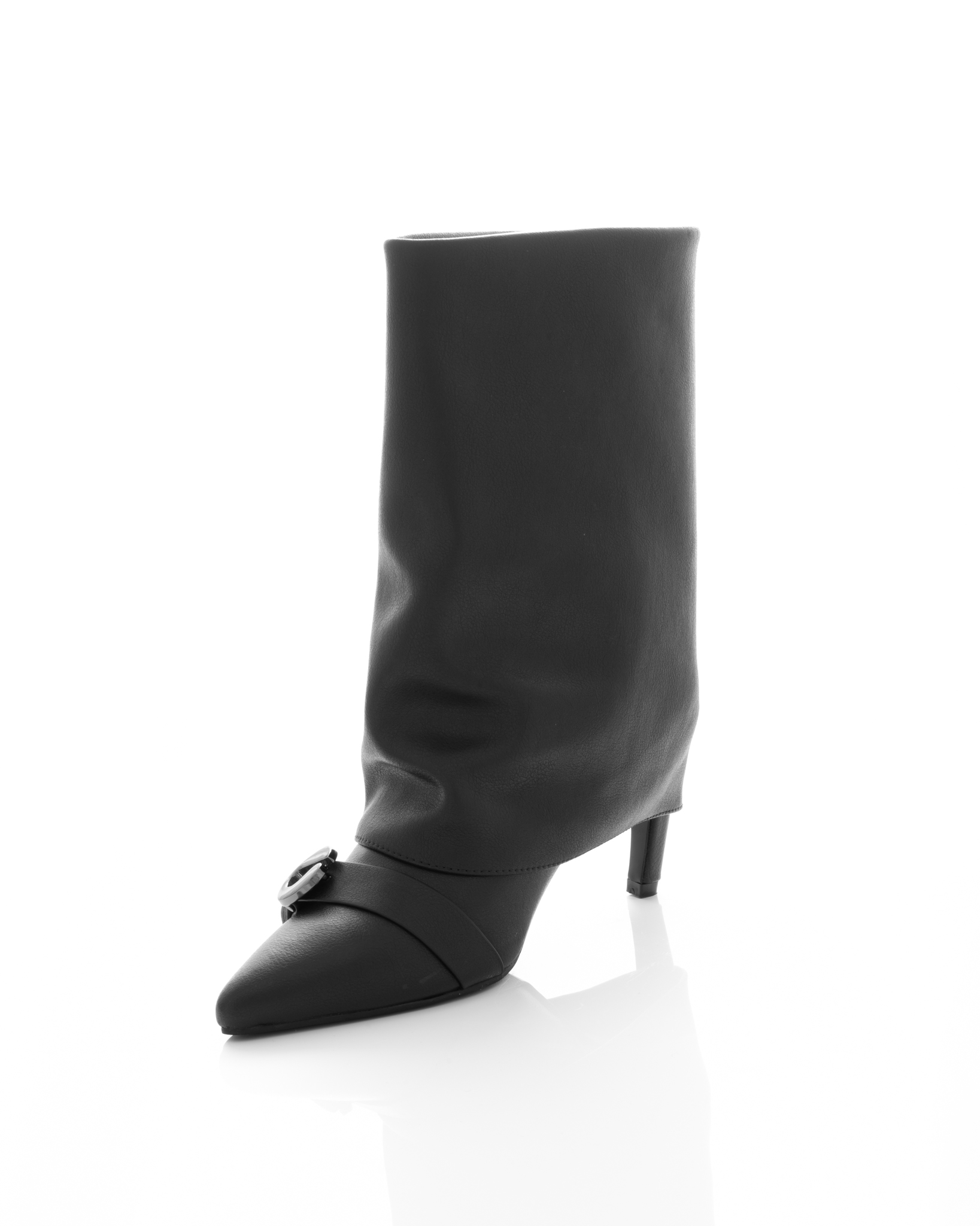 Gheata de piele Epica de piele - 3770 - 8 cm neagra [3]