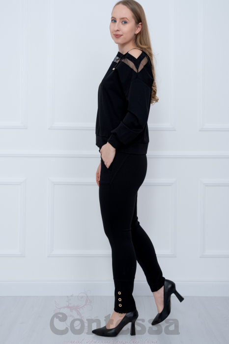 Bluza Adalynn neagra [3]