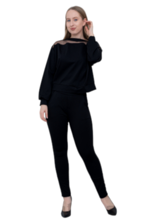 Bluza Adalynn neagra [5]