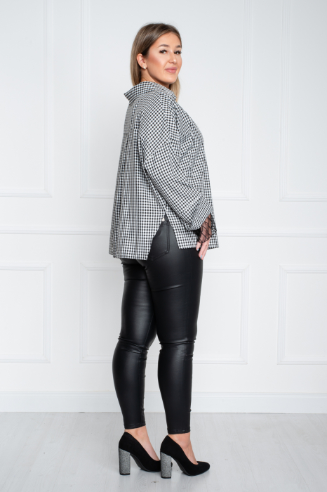 Bluza Antigone alb-negru [2]