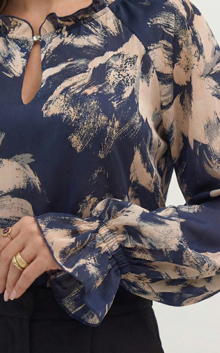 Bluza Fannie bleumarin [5]