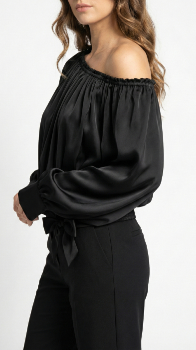 Bluza Filomena neagra [4]