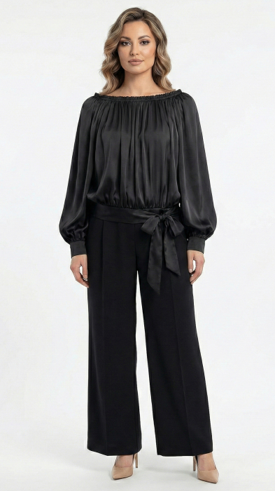 Bluza Filomena neagra [2]