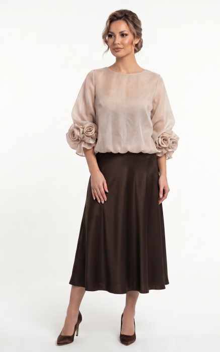 Bluza Genevie bej [2]