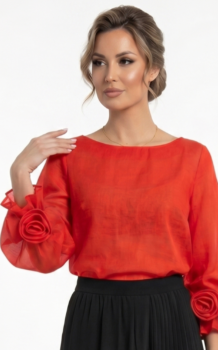 Bluza Genevie roșu [3]