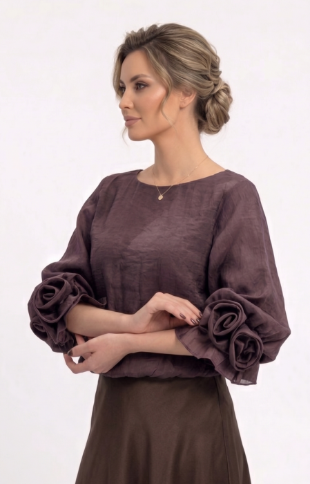 Bluza Genevie maro [2]