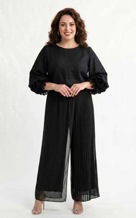 Bluza Genevie neagra [5]
