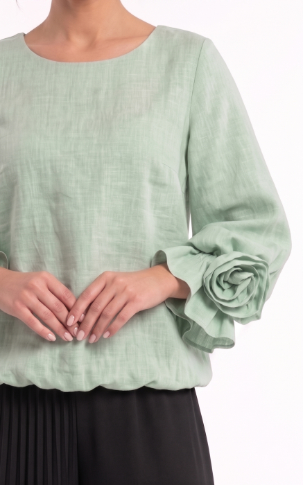 Bluza Genevie verde [3]