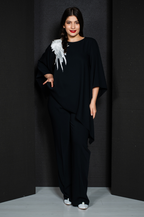 Compleu Alisha lung negru [3]