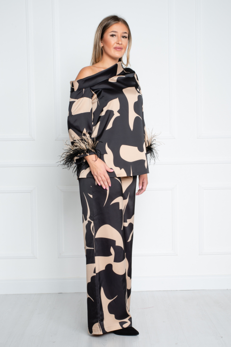 Compleu Amalthea midi negru [3]