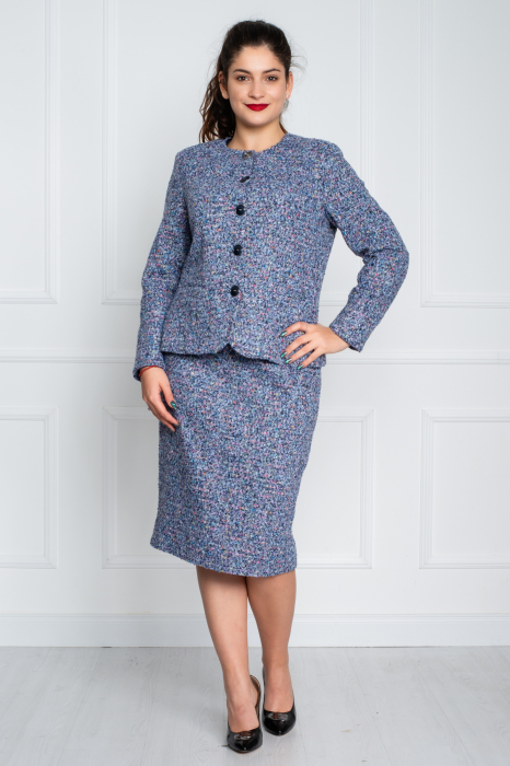 Compleu Bea midi bleumarin [2]