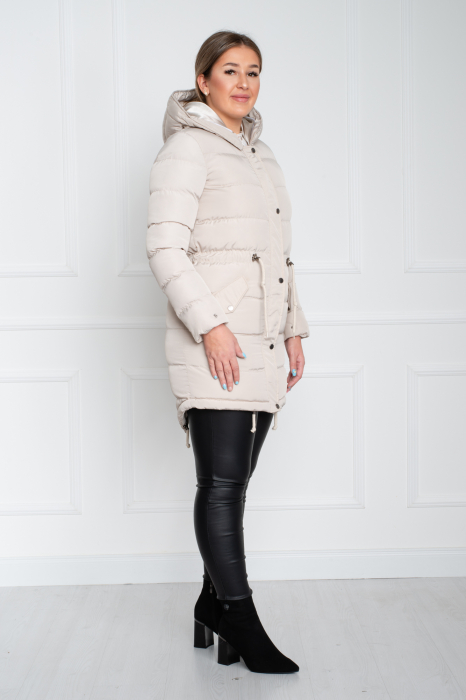 Geaca de blană naturală April gri [5]