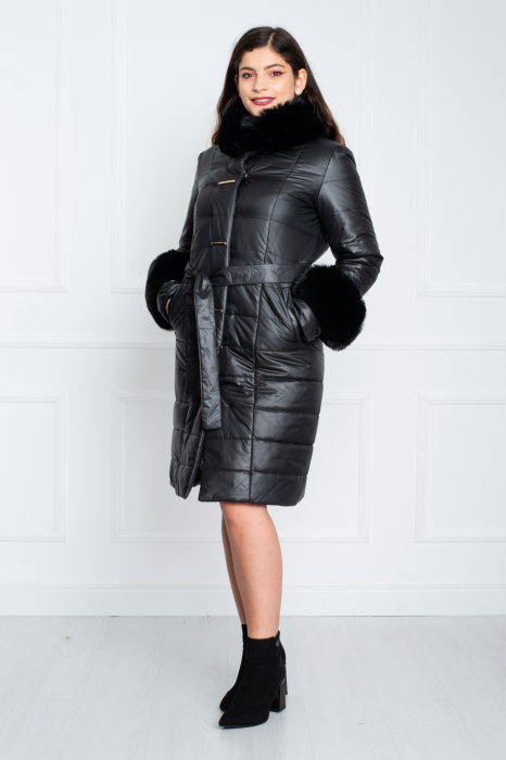 Geaca Ave midi neagra [3]