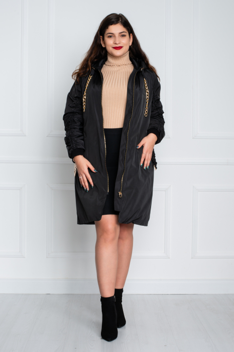 Geaca Ayah scurta neagra [3]