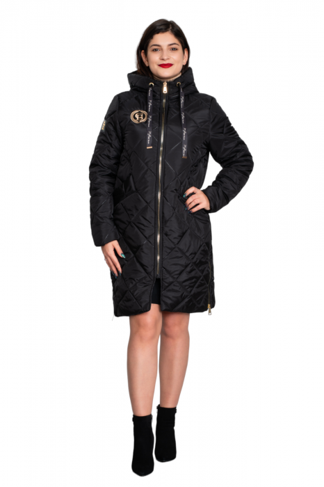 Geaca Ayanna midi neagra [5]