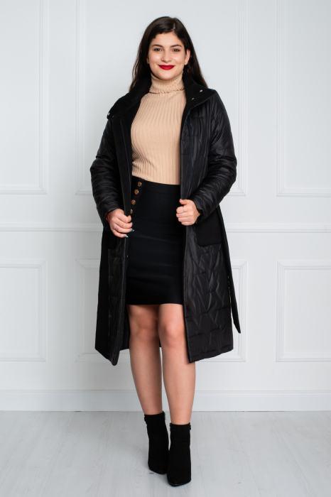 Geaca Ayat midi neagra [4]