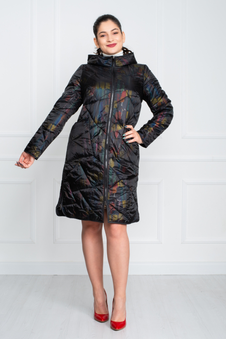 Geaca Bellarose midi verde [2]