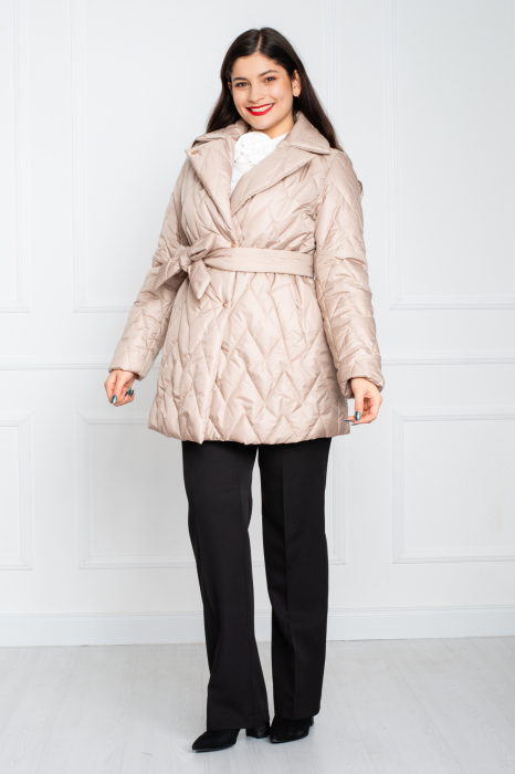 Geaca Brenna scurta bej [3]