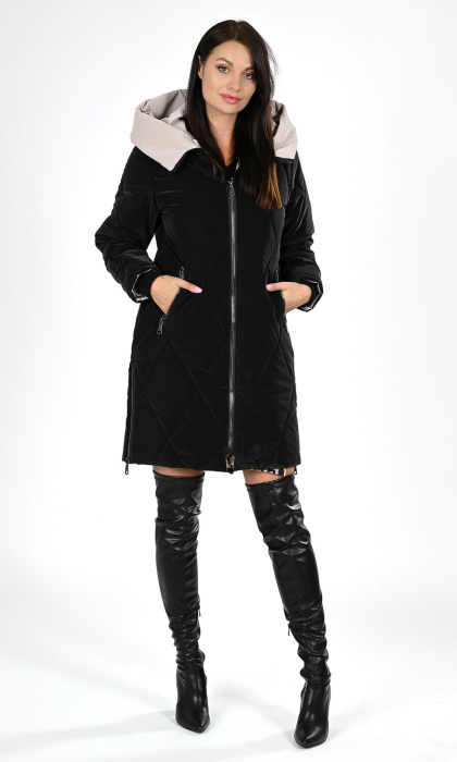 Geaca cu puf Finleigh neagra [2]