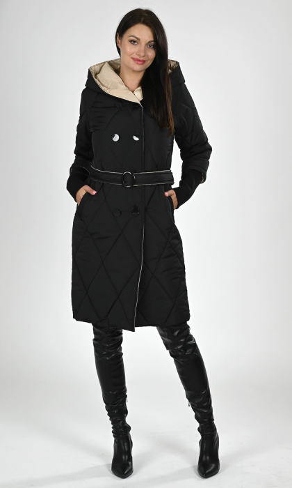 Geaca cu puf Fiorella neagra [2]