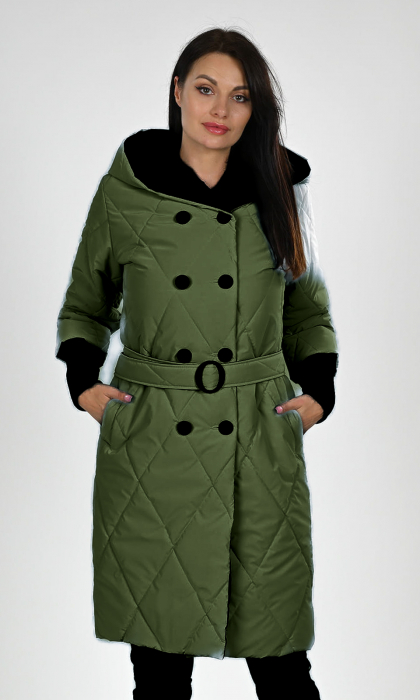 Geaca cu puf Fiorella verde [1]