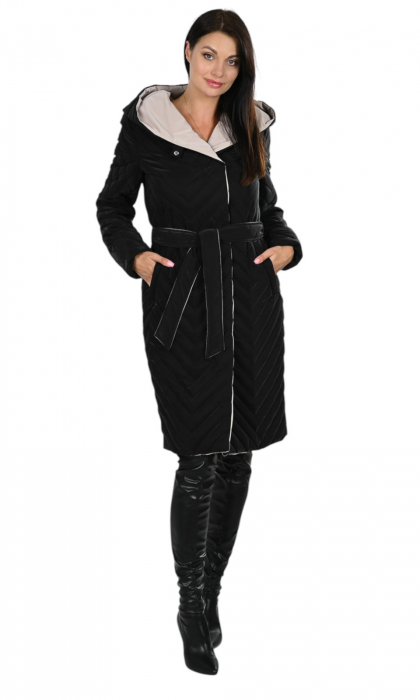 Geaca cu puf Francine neagra [5]