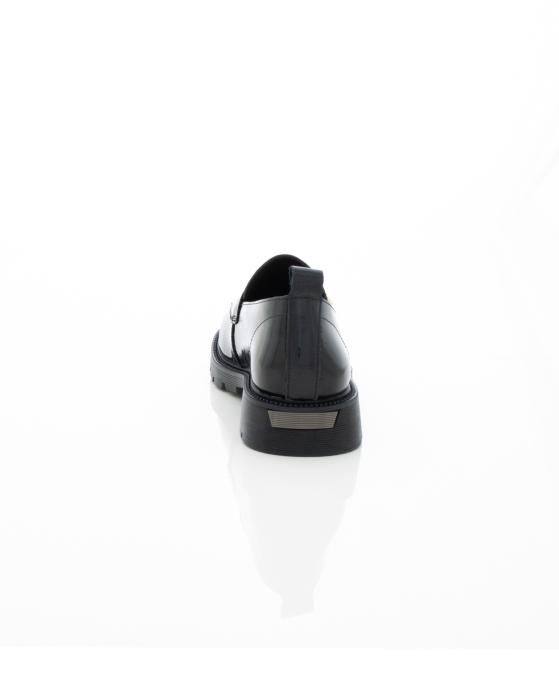 Mocasini de piele naturala Pass - Epica 3609 -  cm negri [8]
