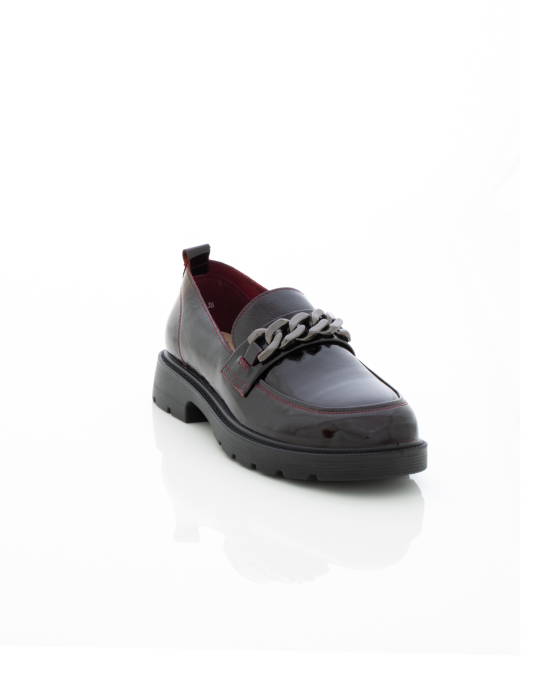 Mocasini de piele naturala Pass - Epica 3610 - 3 cm  bordo [3]