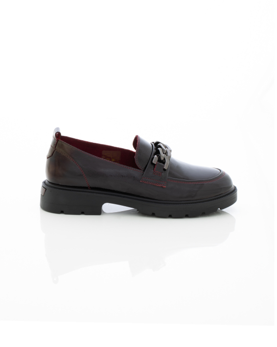 Mocasini de piele naturala Pass - Epica 3610 -  cm bordo [2]