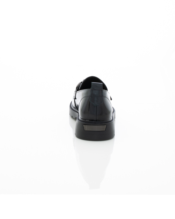 Mocasini de piele naturala Pass - Epica 3610 -  cm negri [9]